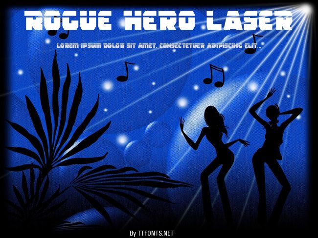 Rogue Hero Laser example